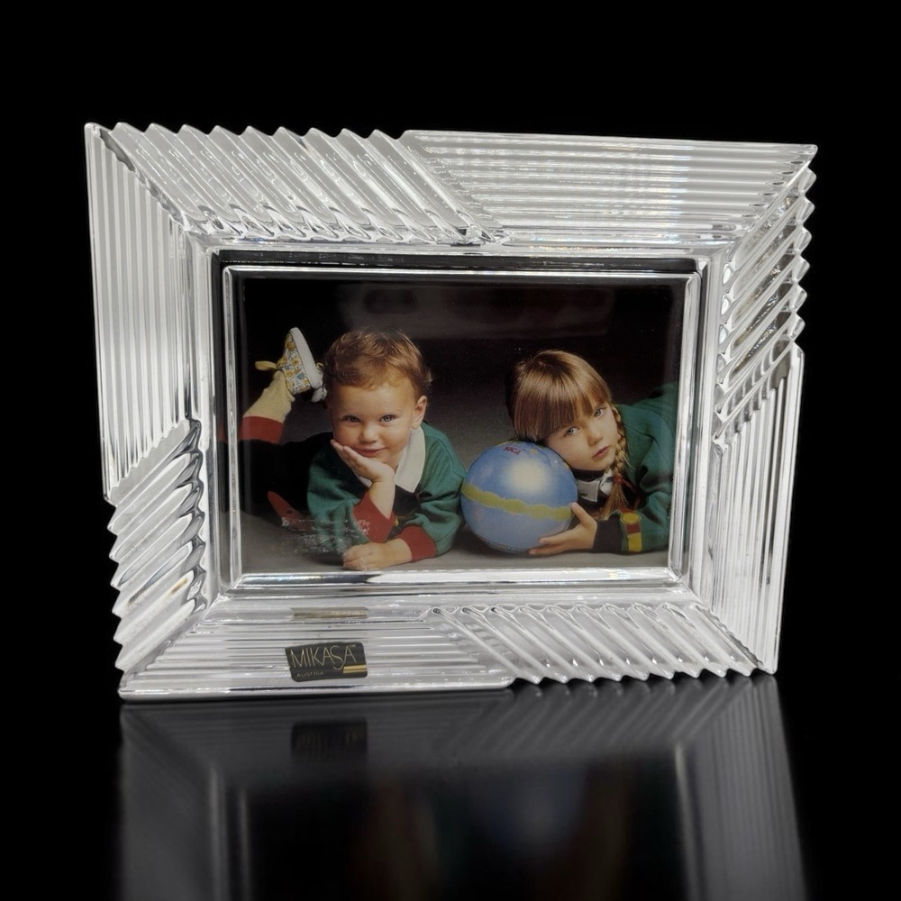Mikasa Austria Crystal Photo Frame 3.5 X 5